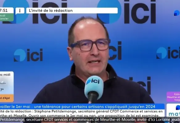 1er mai 2026 Stephane PEtitdemange cfdt