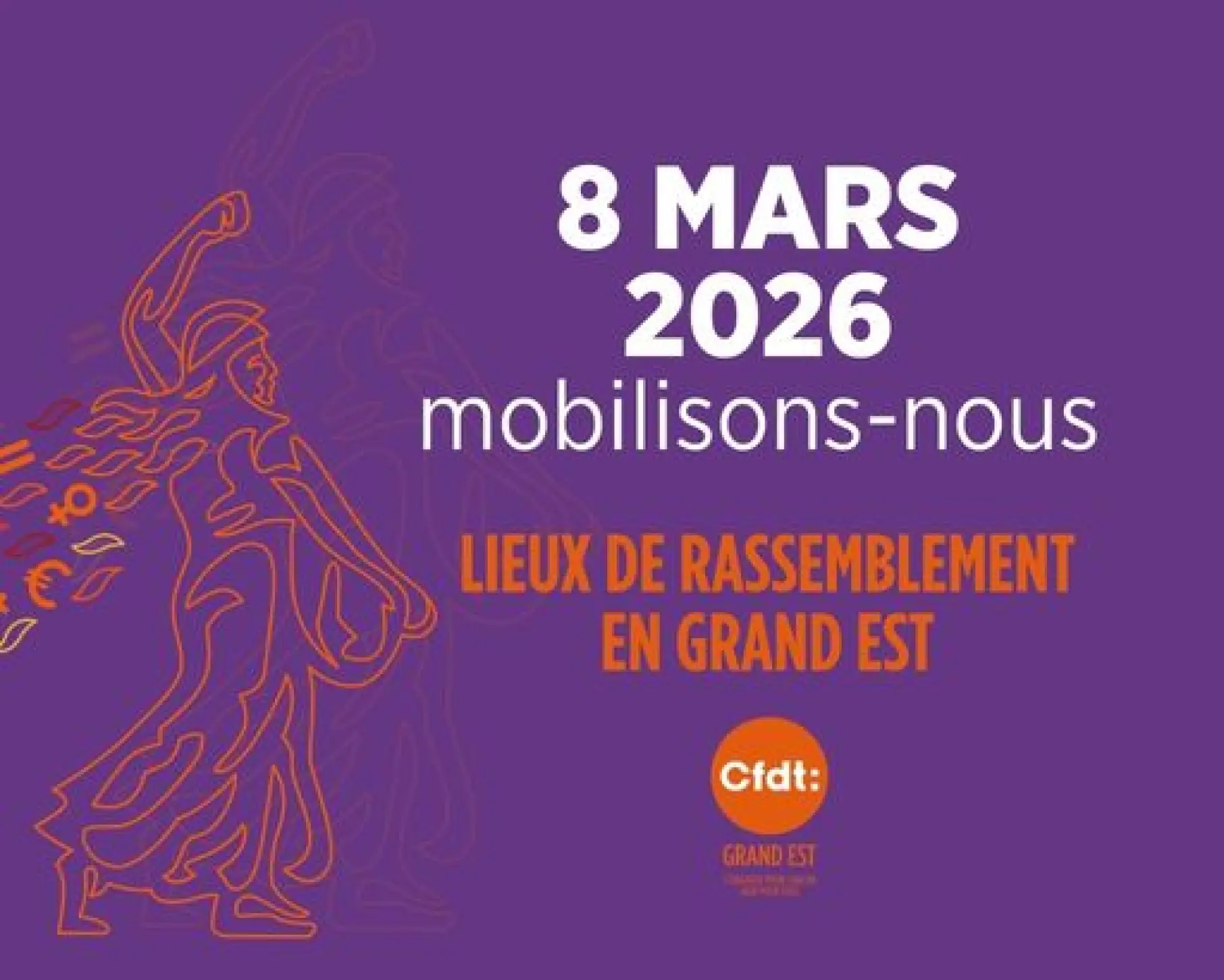 8 mars 2026 cfdt droits femmes