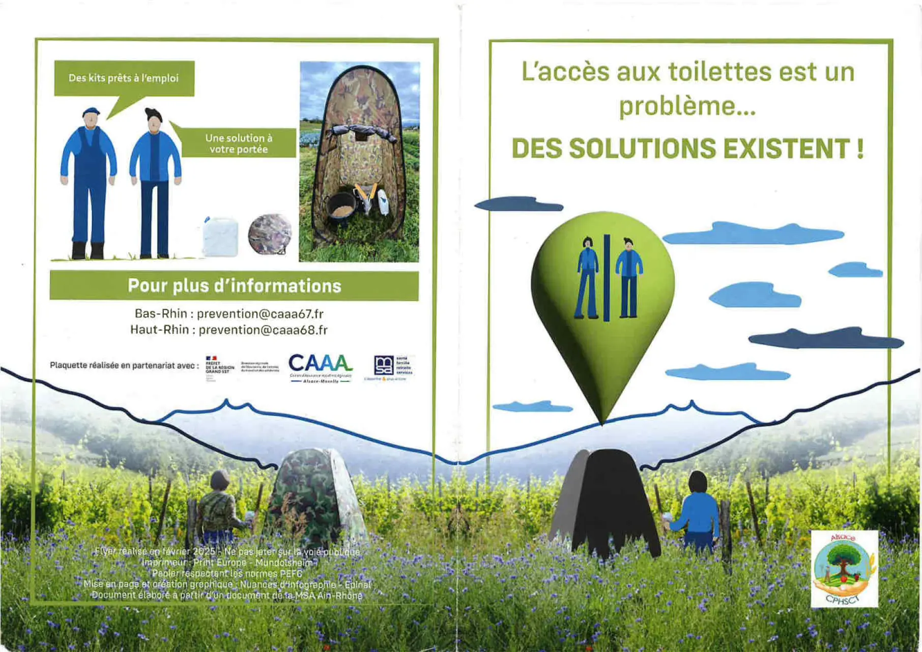 toilettes sur les chantiers forestiers