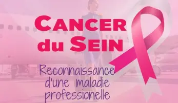 cancer du sein hotesse de l'air