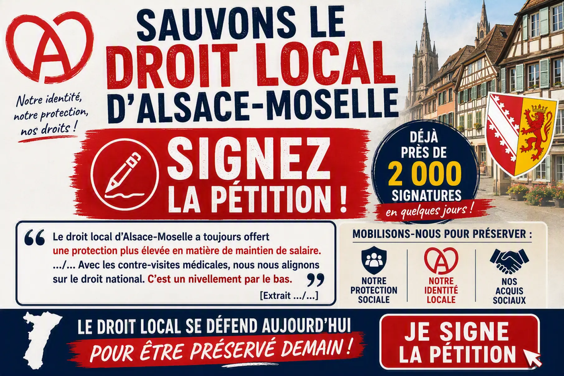 pétition droit local
